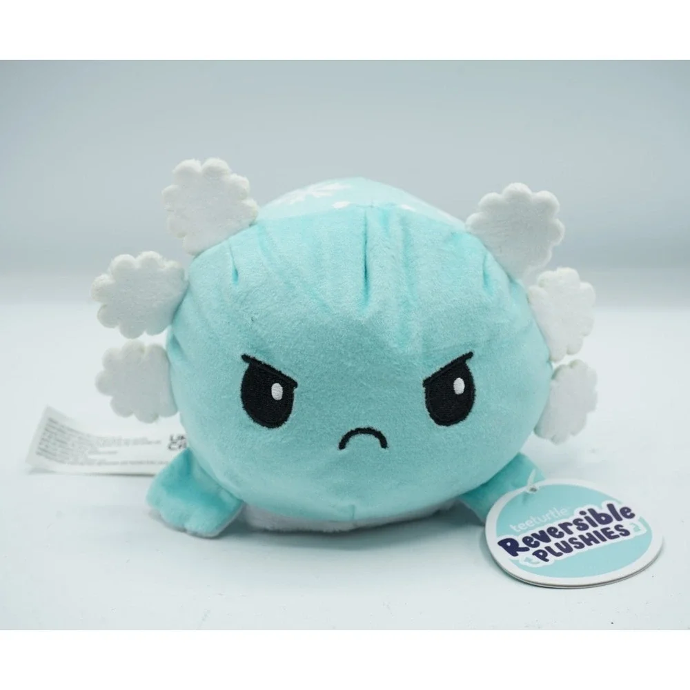 Tee Turtle Reversible Plushie White & Blue Plush Toy